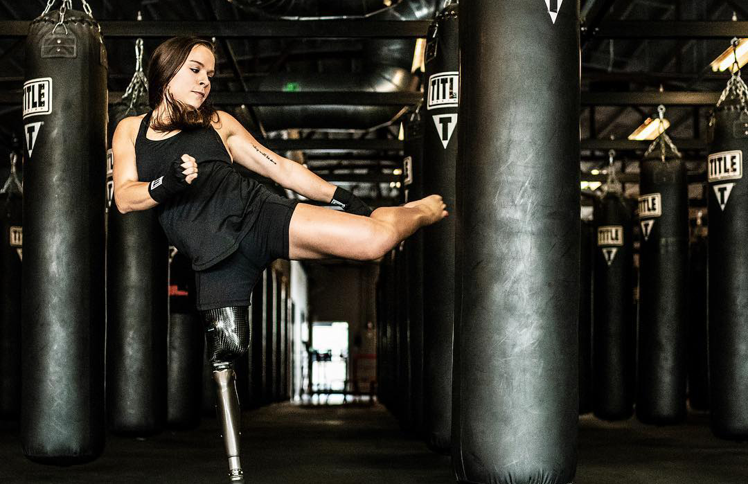 Amy Bream, Boxing With A Prosthesis